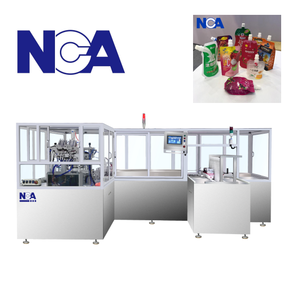 NCA1604D-90 軟包裝袋自動裝嘴封口機